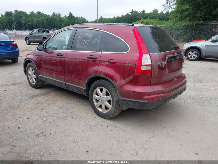 Vin: 5j6re4h44bl077781, lot: 46247437, honda cr-v se 20113