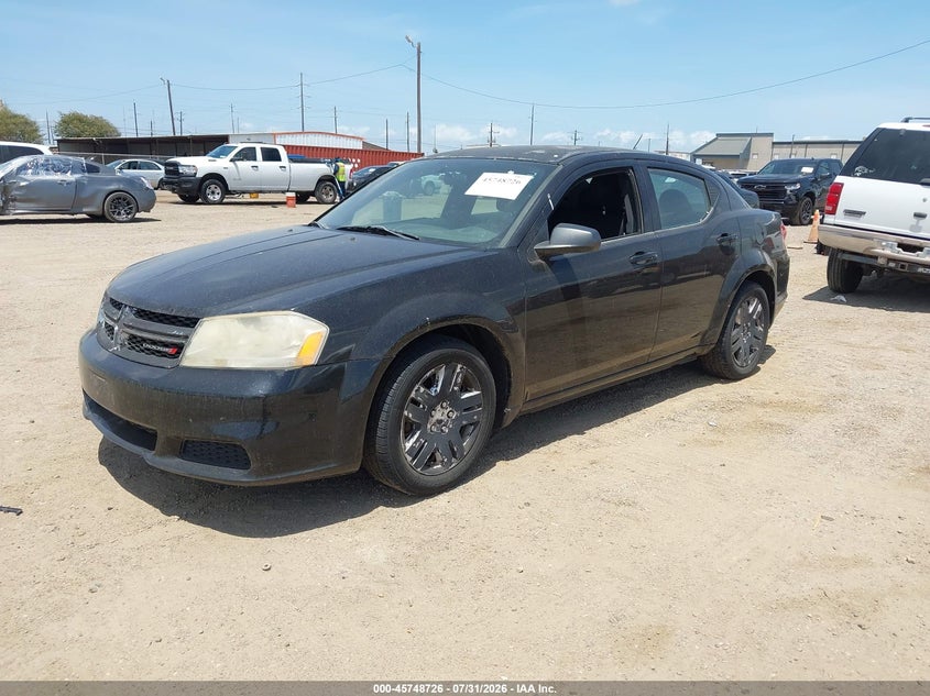 Vin: 1c3cdzab6en215578, lot: 46247448, dodge avenger se 20142