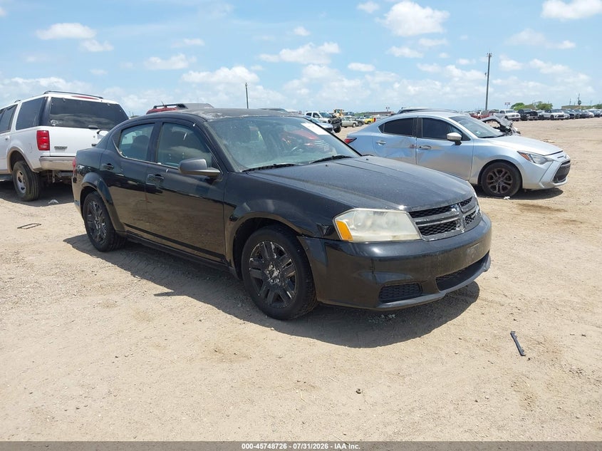 2014 DODGE AVENGER auction photo 1