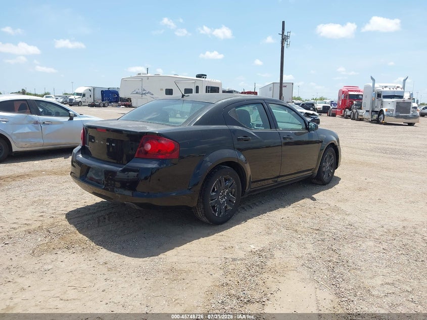 2014 DODGE AVENGER auction photo 4