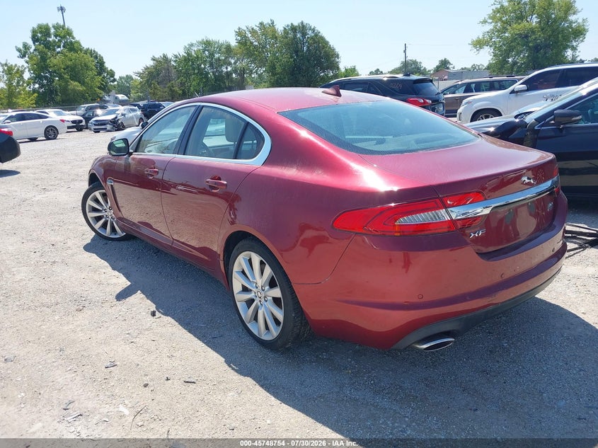 Vin: sajwj0ef4d8s83838, lot: 46247476, jaguar xf v6 sc 20133