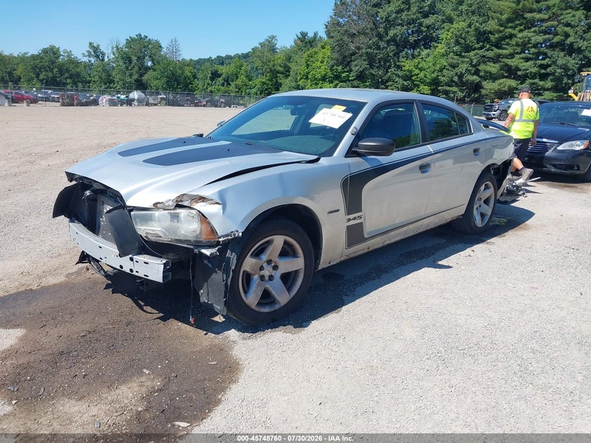 Vin: 2c3cdxat0eh347743, lot: 46247482, dodge charger police 20142