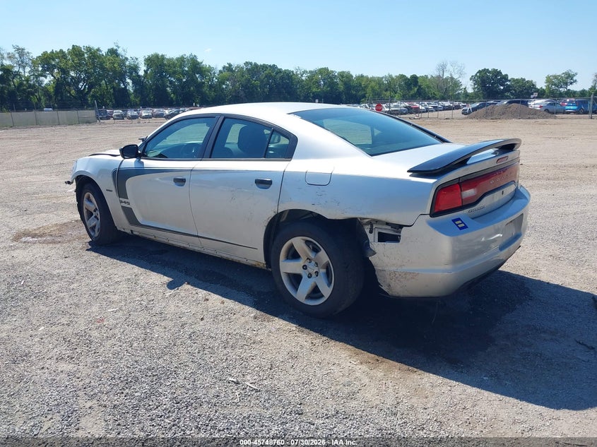 Vin: 2c3cdxat0eh347743, lot: 46247482, dodge charger police 20143