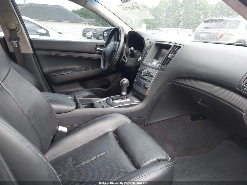 2010 INFINITI G37 auction photo 5