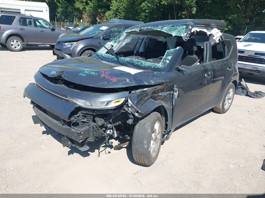 Vin: kndj23au2m7751986, lot: 46247487, kia soul s 20212