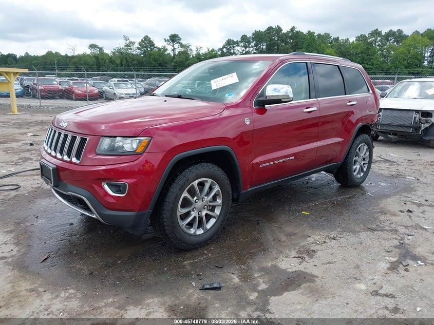 Vin: 1c4rjfbg1fc226539, lot: 46247501, jeep grand cherokee limited 20152