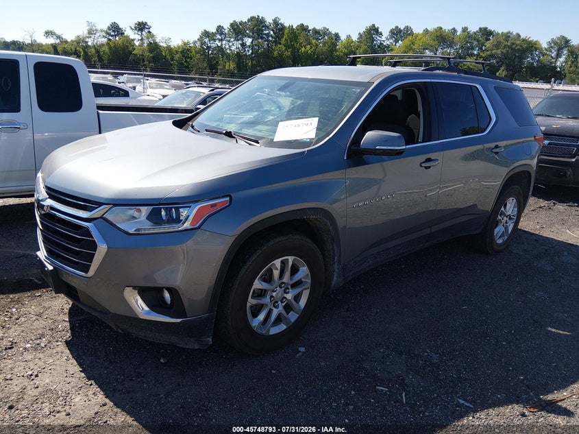 Vin: 1gnevgkw5lj306828, lot: 46247515, chevrolet traverse awd lt cloth 20202