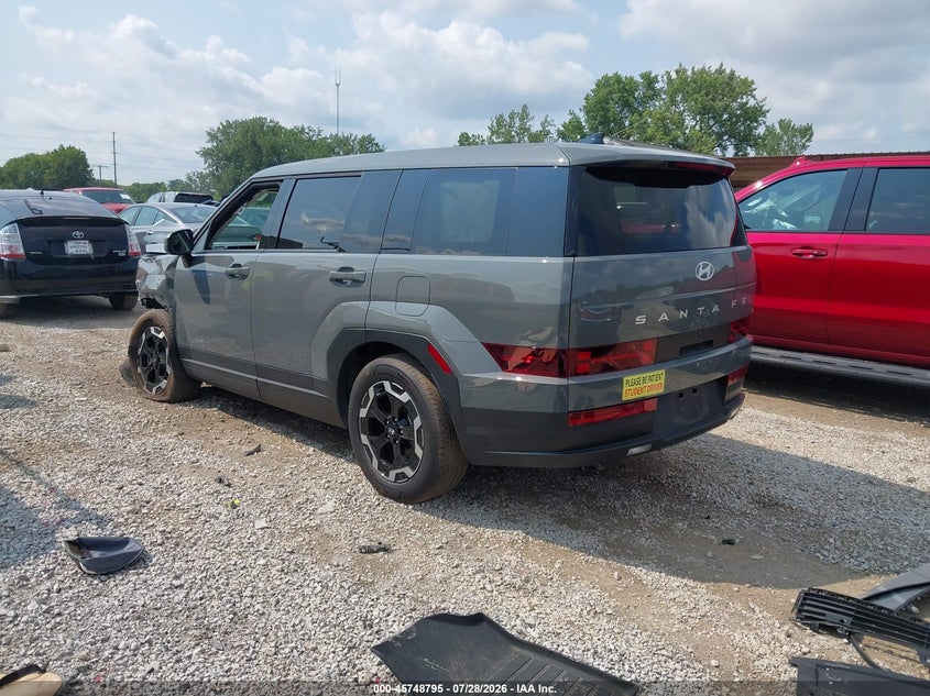 Vin: 5nmp1dgl8sh129447, lot: 46247517, hyundai santa fe se 20253