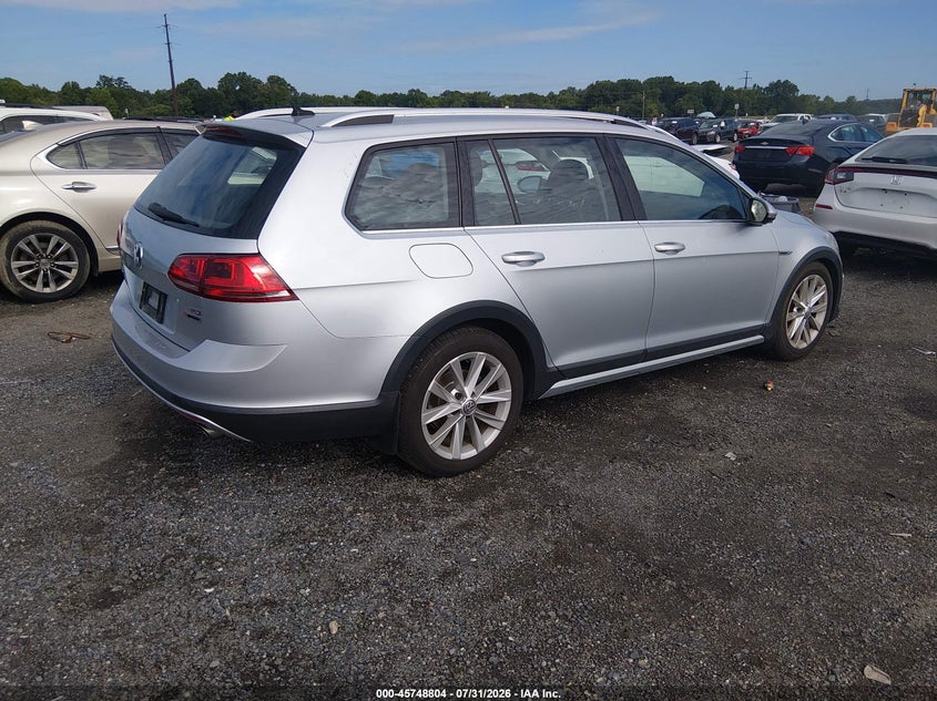 Vin: 3vwh17auxhm533750, lot: 46247526, volkswagen golf alltrack tsi s/tsi se/tsi sel 20174