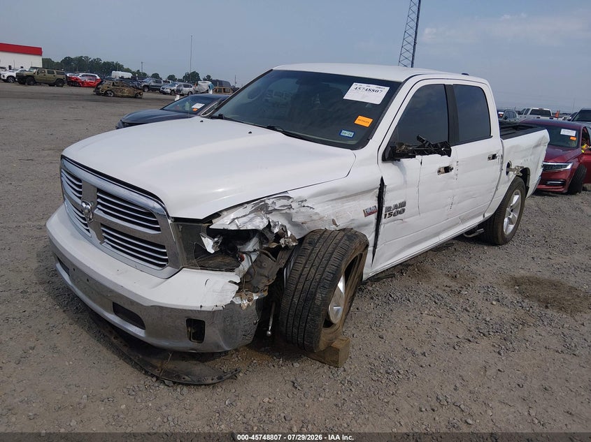Vin: 1c6rr6lt1es149056, lot: 46247529, ram 1500 big horn 20142