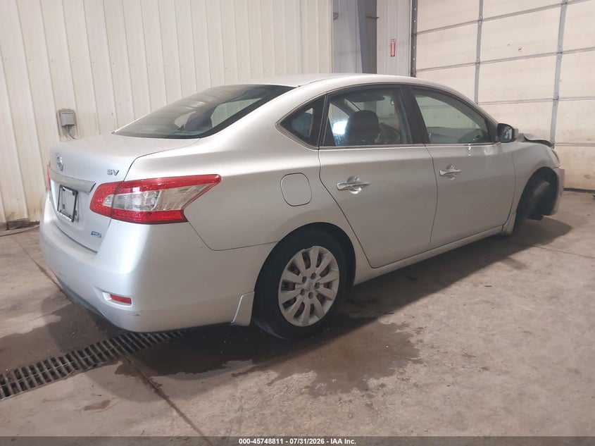 Vin: 3n1ab7ap0ey237588, lot: 46247533, nissan sentra fe+ s/fe+ sv/s/sl/sr/sv 20144