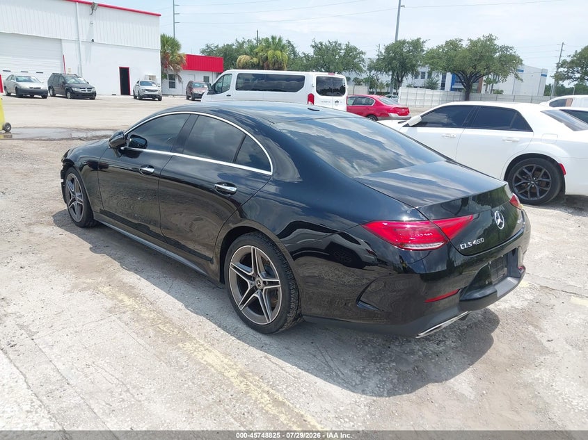Vin: w1k2j5kb7pa119725, lot: 46247547, mercedes-benz cls 450 coupe 20233