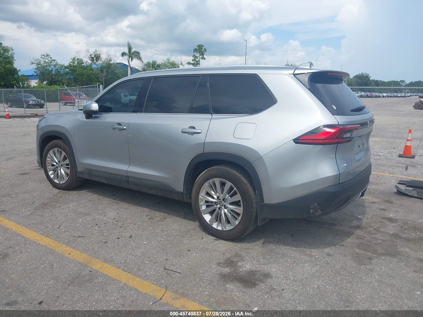 Vin: 5tdaaab53rs018907, lot: 46247559, toyota grand highlander platinum 20243