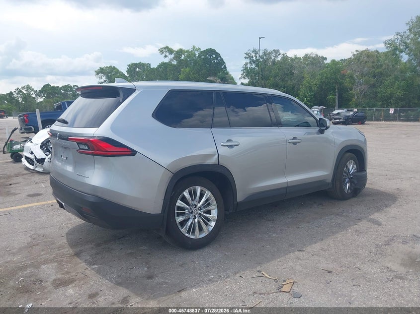 Vin: 5tdaaab53rs018907, lot: 46247559, toyota grand highlander platinum 20244