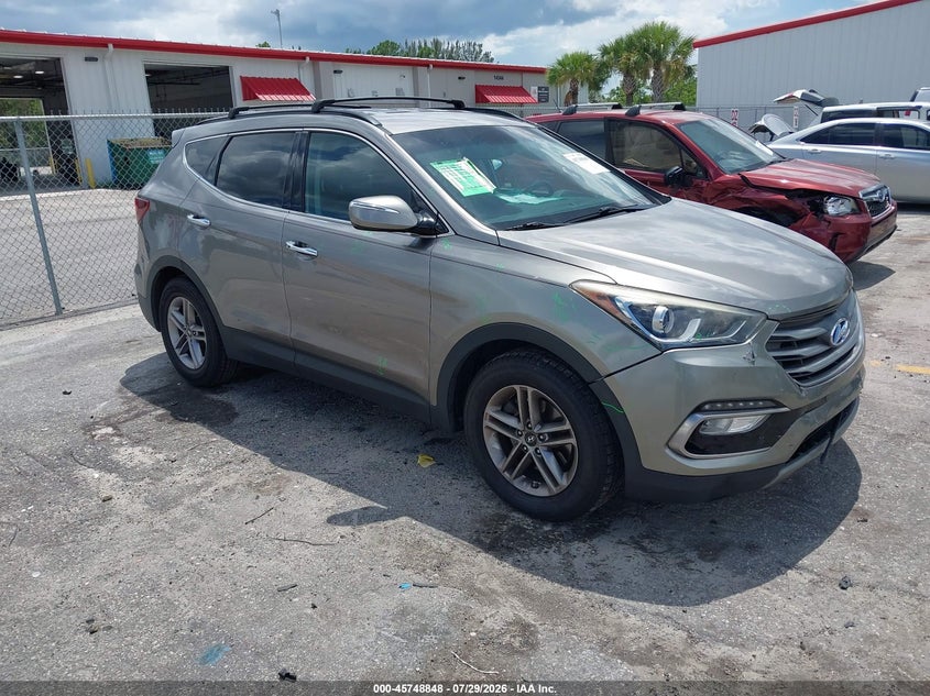 Vin: 5xyzu3lb5jg515467, lot: 46247570, hyundai santa fe sport 2.4l 2018 img_1