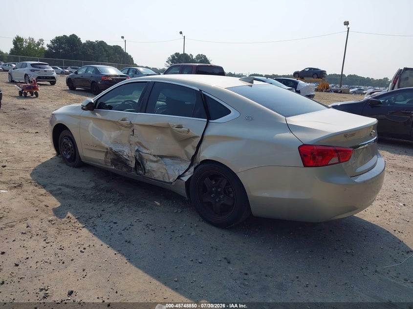 Vin: 2g11z5sl7f9221259, lot: 46247572, chevrolet impala ls 20153
