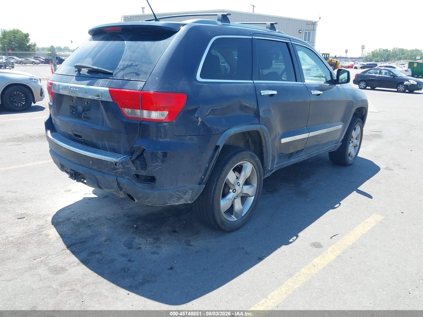 Vin: 1j4rr6gt2bc560226, lot: 46247573, jeep grand cherokee overland 20114