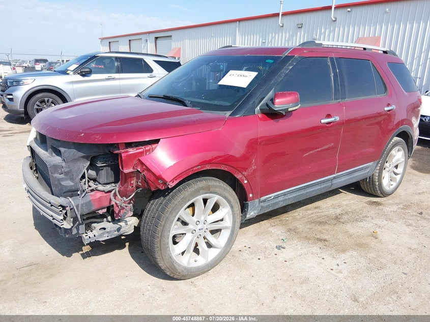 Vin: 1fm5k7f99dga37717, lot: 46247589, ford explorer limited 20132