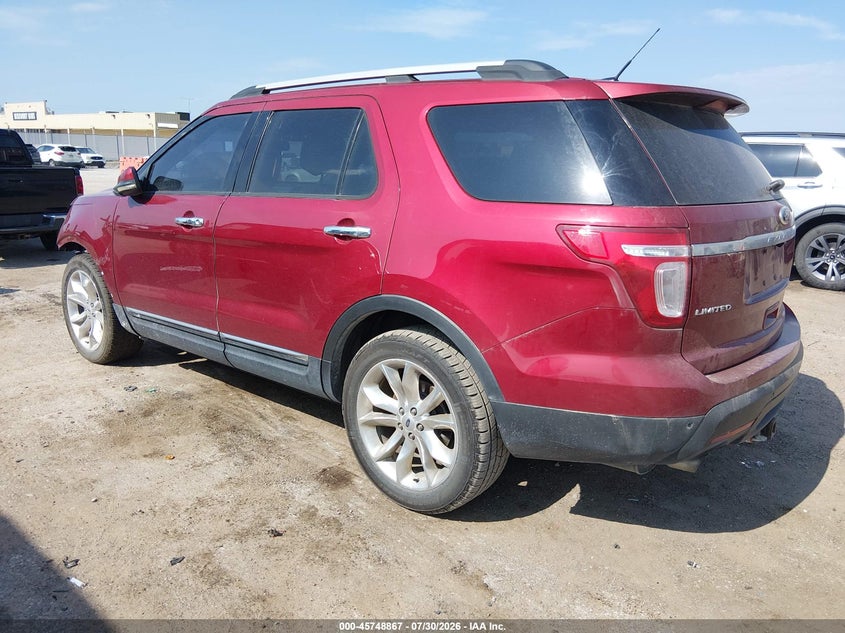 Vin: 1fm5k7f99dga37717, lot: 46247589, ford explorer limited 20133