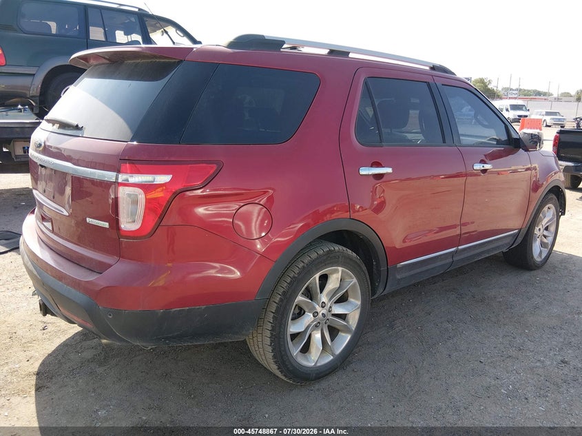 Vin: 1fm5k7f99dga37717, lot: 46247589, ford explorer limited 20134