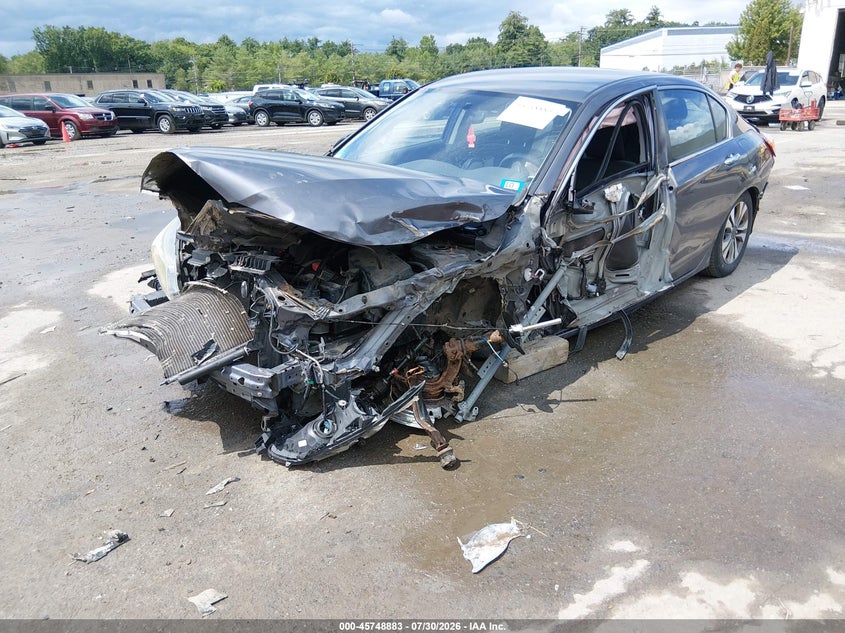 Vin: 1hgcr2f33ea200647, lot: 46247605, honda accord lx 20142
