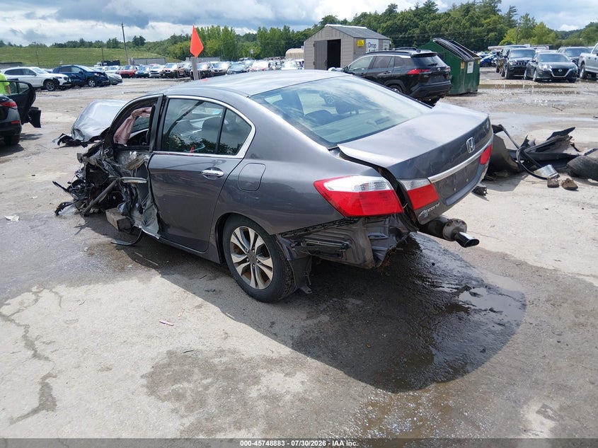 Vin: 1hgcr2f33ea200647, lot: 46247605, honda accord lx 20143