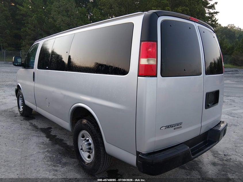 Vin: 1gawgpfg8f1219061, lot: 46247617, chevrolet express 2500 ls 20153