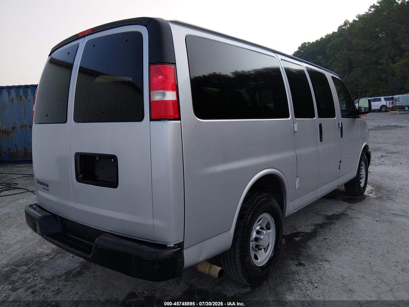 Vin: 1gawgpfg8f1219061, lot: 46247617, chevrolet express 2500 ls 20154