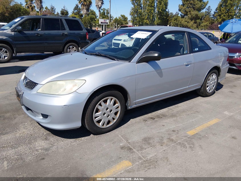 2004 HONDA CIVIC auction photo 2