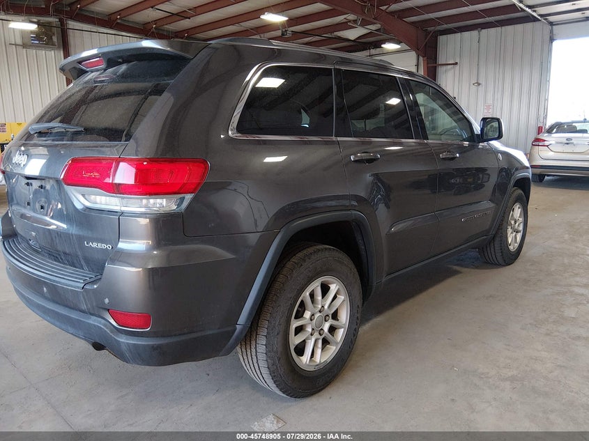 Vin: 1c4rjfag4kc739456, lot: 46247627, jeep grand cherokee laredo e 4x4 20194