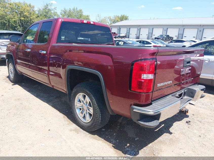 Vin: 1gtr1ueh1ez235536, lot: 46247652, gmc sierra 1500 sle 20143