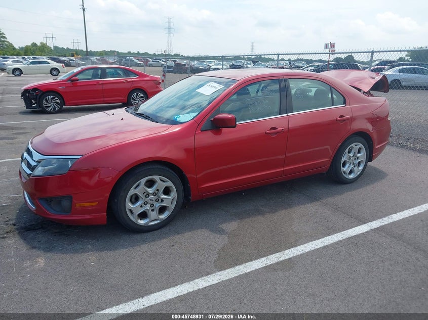 Vin: 3fahp0ha6ar342538, lot: 46247653, ford fusion se 20102