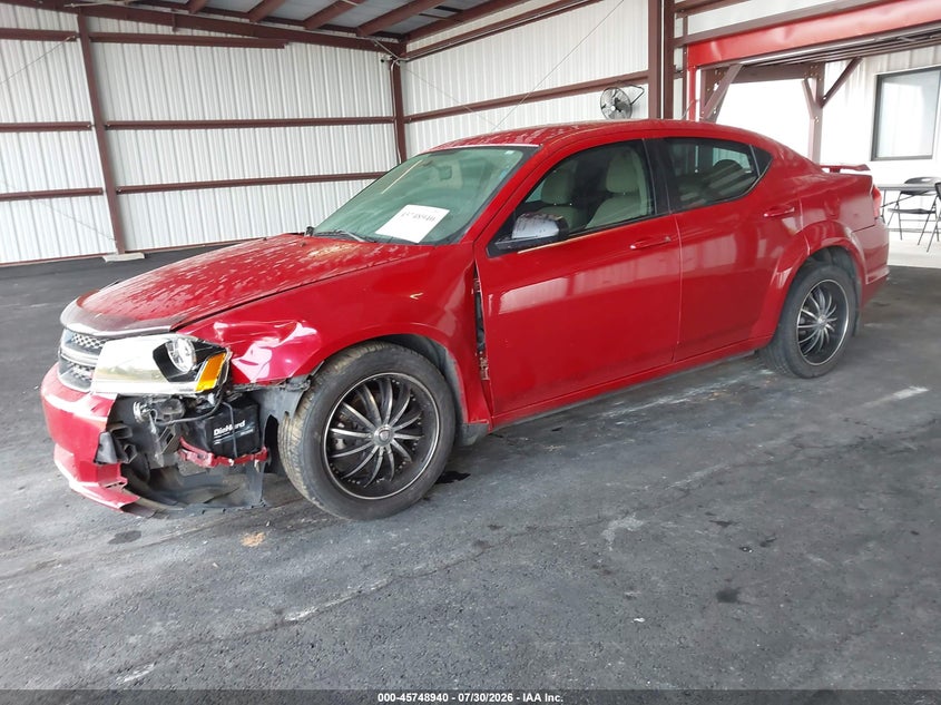 2014 DODGE AVENGER auction photo 2