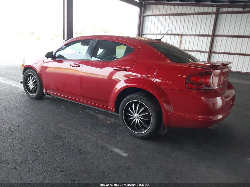 2014 DODGE AVENGER auction photo 3