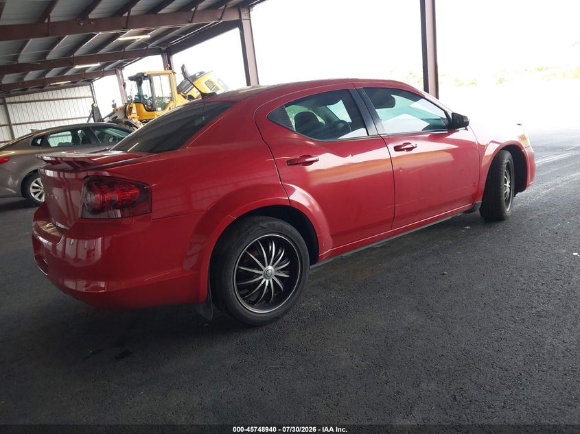 2014 DODGE AVENGER auction photo 4