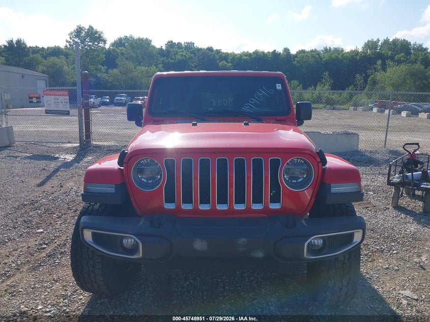JEEP WRANGLER UNLIMITED 2018 VIN 1C4HJXEN2JW199046