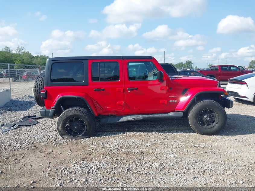 JEEP WRANGLER UNLIMITED 2018 VIN 1C4HJXEN2JW199046