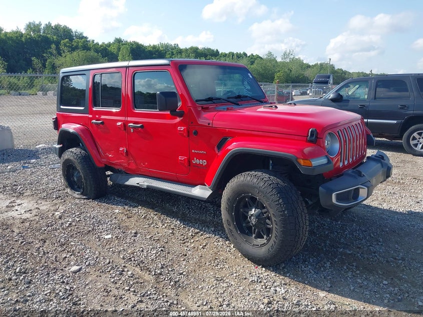 2018 JEEP WRANGLER UNLIMITED SAHARA 4X4