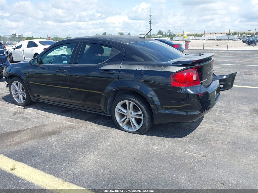 Vin: 1c3cdzcg8en149253, lot: 46247696, dodge avenger sxt 20143