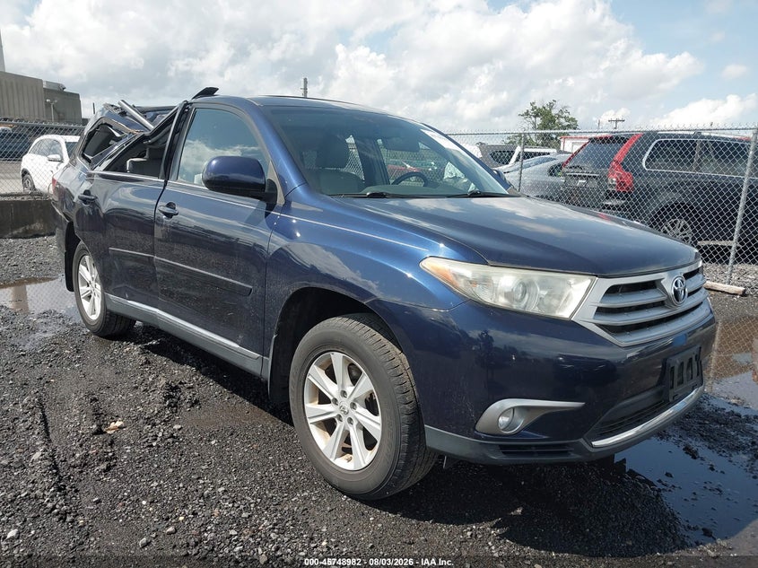 Vin: 5tdbk3eh7ds215347, lot: 46247704, toyota highlander se v6 2013 img_1