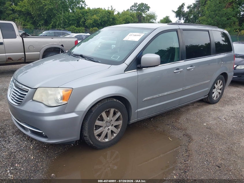 Vin: 2c4rc1bg7er270791, lot: 46247713, chrysler town & country touring 20142