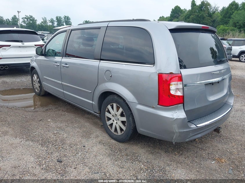 Vin: 2c4rc1bg7er270791, lot: 46247713, chrysler town & country touring 20143