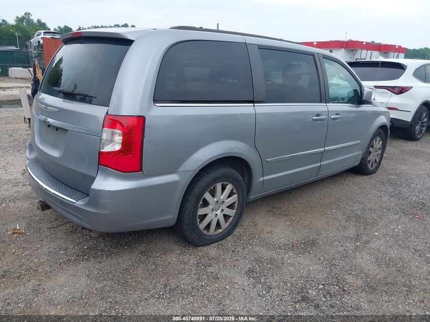 Vin: 2c4rc1bg7er270791, lot: 46247713, chrysler town & country touring 20144