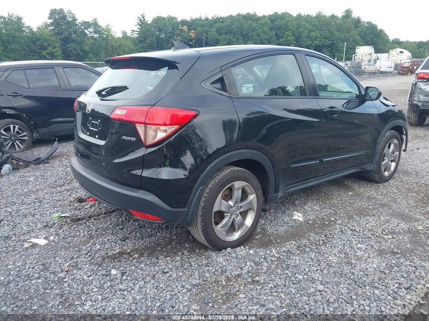 Vin: 3czru6h32gm765578, lot: 46247716, honda hr-v lx 20164