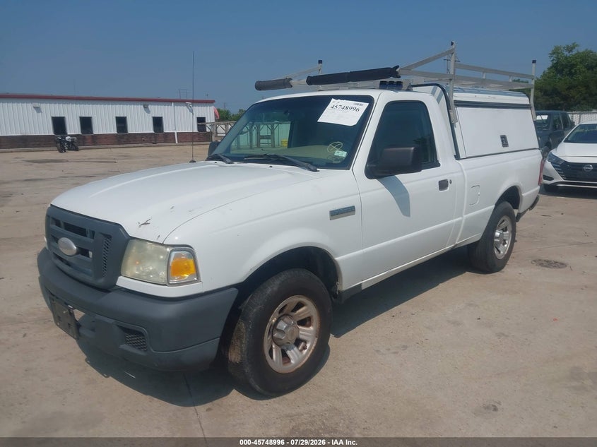 2007 Ford Ranger, Обычный износ, IAAI, VIN 1FTYR10D77PA08082 — фото 2