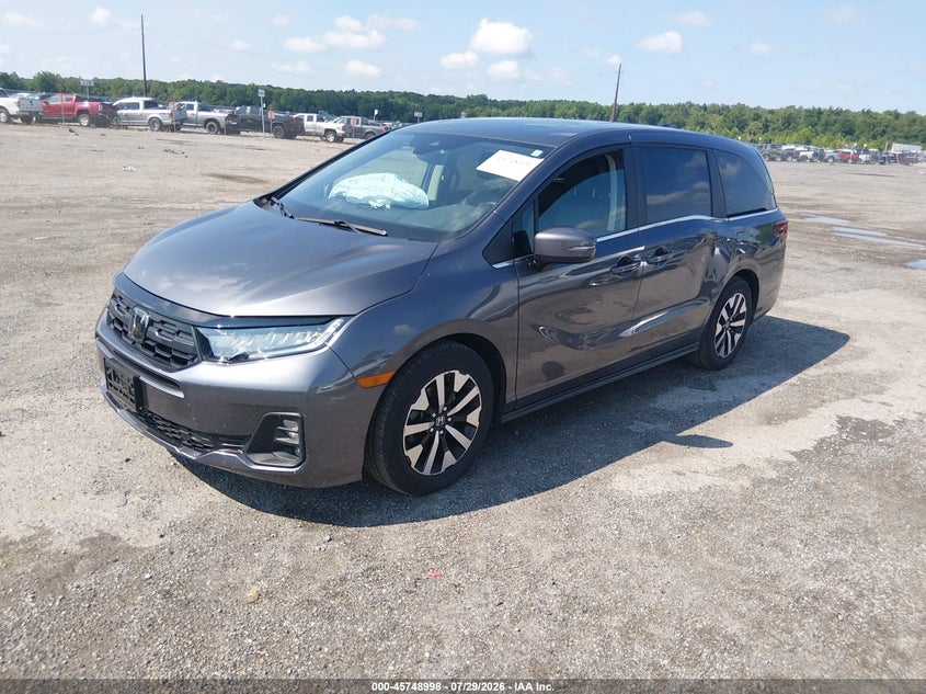 Vin: 5fnrl6h60sb039833, lot: 46247720, honda odyssey ex-l 20252