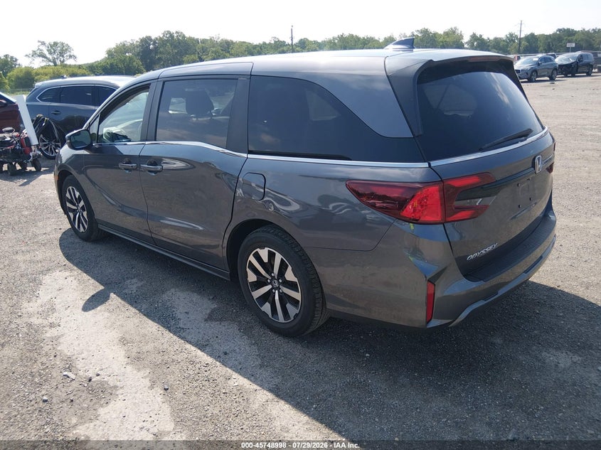 Vin: 5fnrl6h60sb039833, lot: 46247720, honda odyssey ex-l 20253