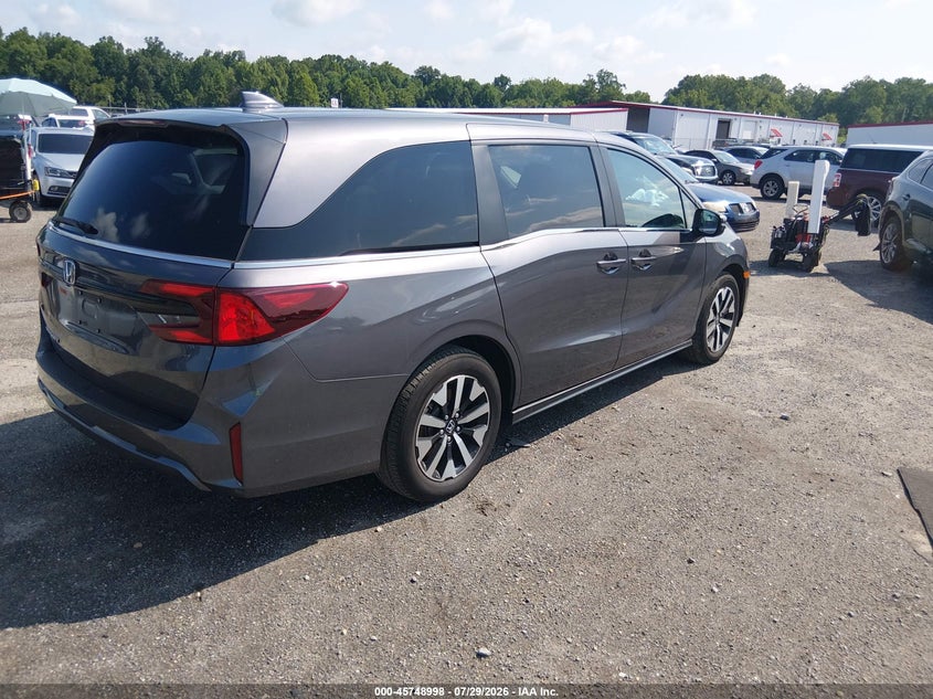 Vin: 5fnrl6h60sb039833, lot: 46247720, honda odyssey ex-l 20254