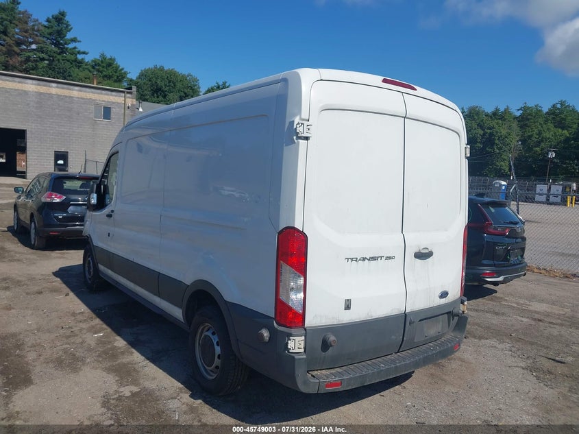 Vin: 1ftyr2cm3hka70269, lot: 46247725, ford transit-250 20173
