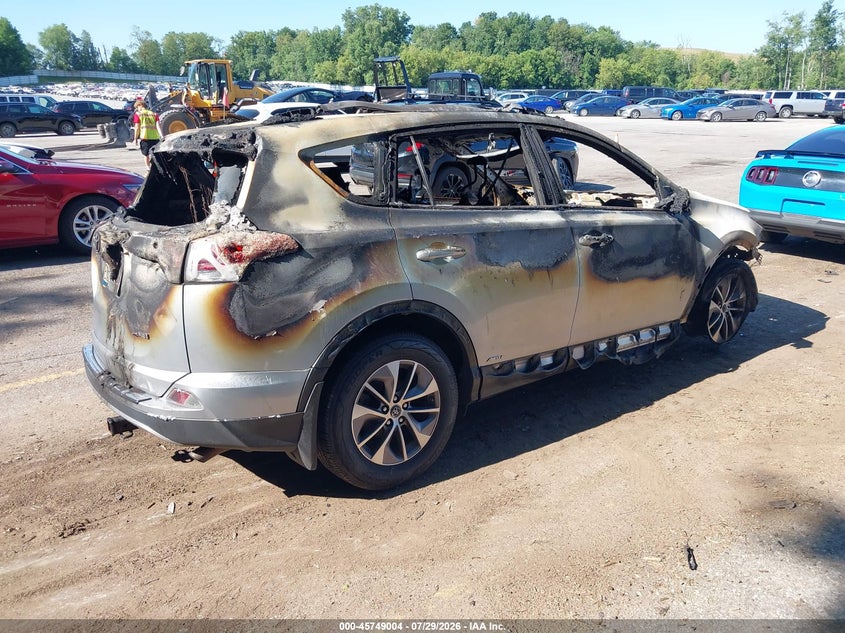 Vin: jtmrjrev5jd226090, lot: 46247726, toyota rav4 hybrid xle 20184